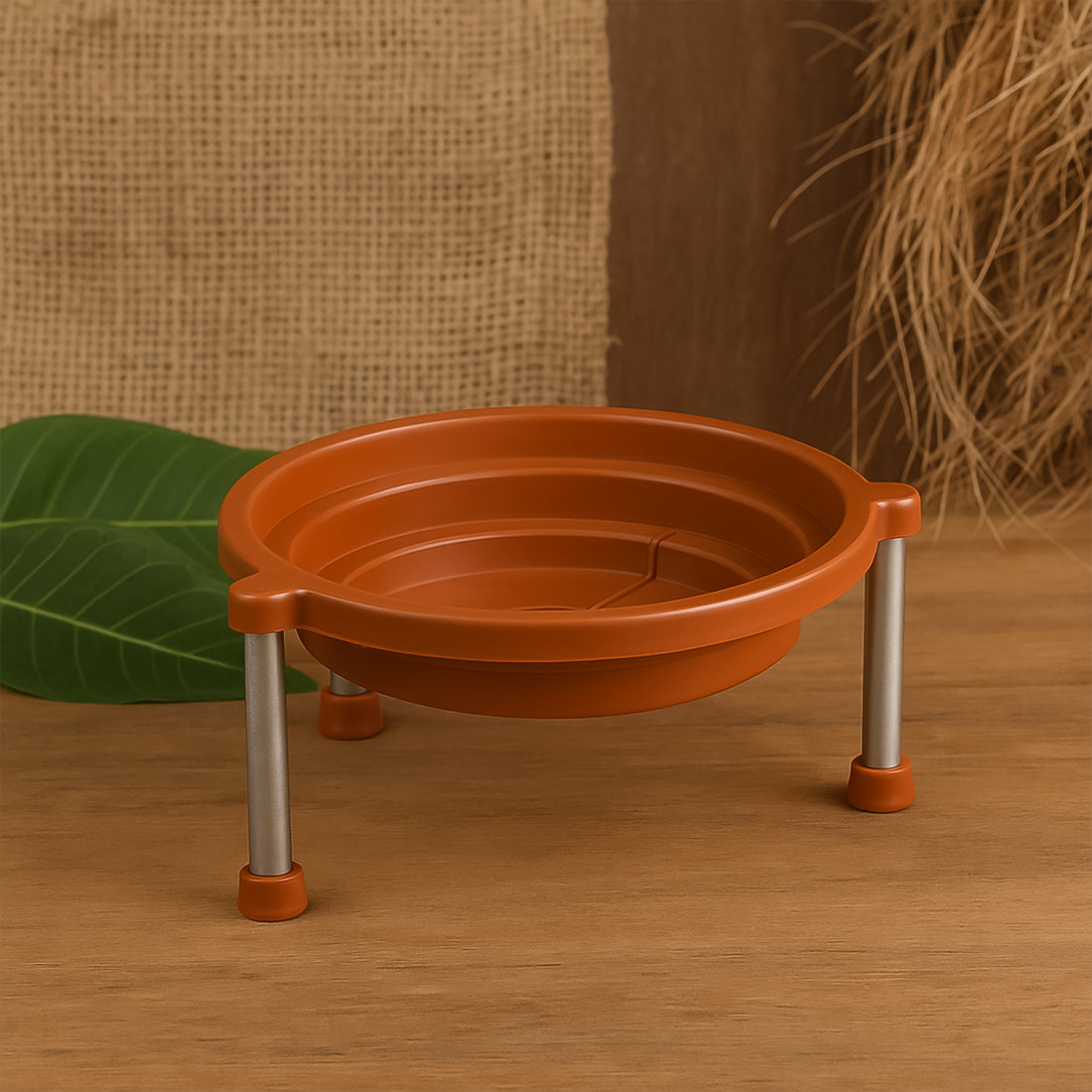 Multipurpose Matka Stand / Plant Pot Water Pot Stand (Plastic, 1 Pc)