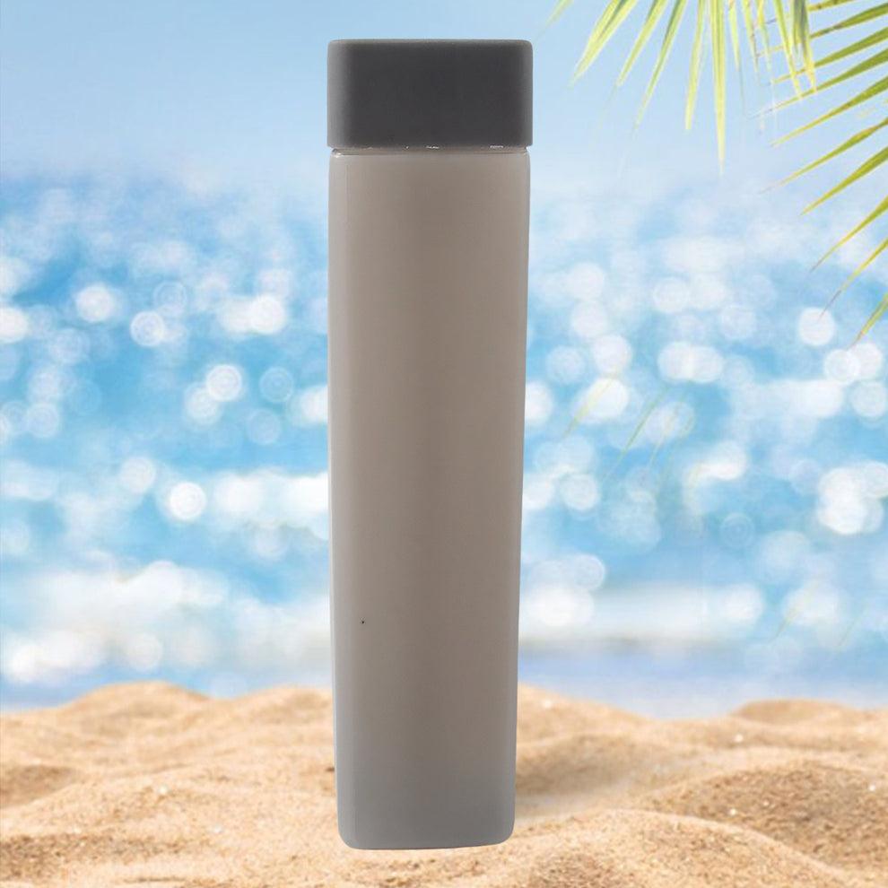 Square Plastic Water Bottle – 1000ml Leakproof BPA-Free (1 Pc)