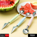 Multifunctional Fruit Scooper &amp; Peeler – Garnish Kit