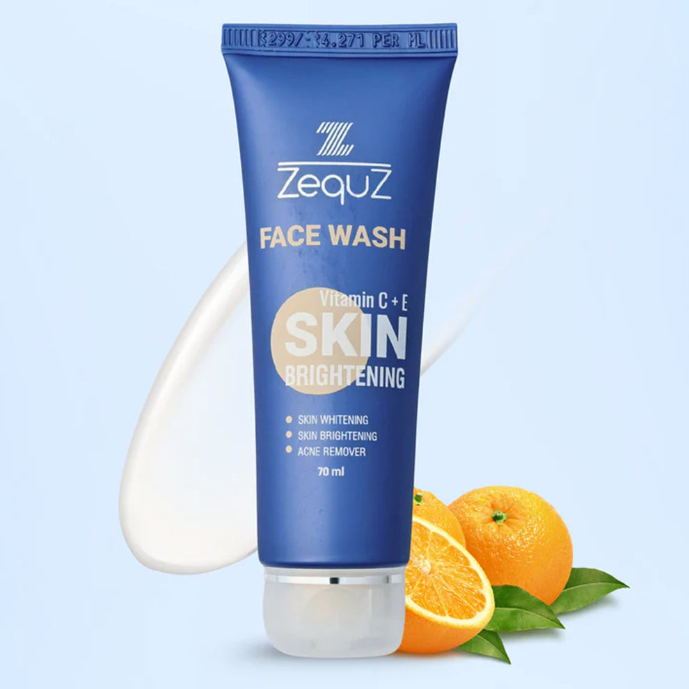 Zequz Vitamin C + E Brightening Face Wash (70 ML)
