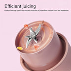 Portable Crusher Juicer – Fresh Juice Anytime, Anywhere