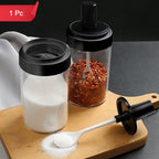 Spice Box Glass Jars – Multipurpose Masala Seasoning Box Set (1 Pc)