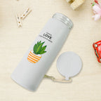 FitFuzion Outdoor Sport Glass Water Bottle – Leakproof &amp; Stylish Hydration