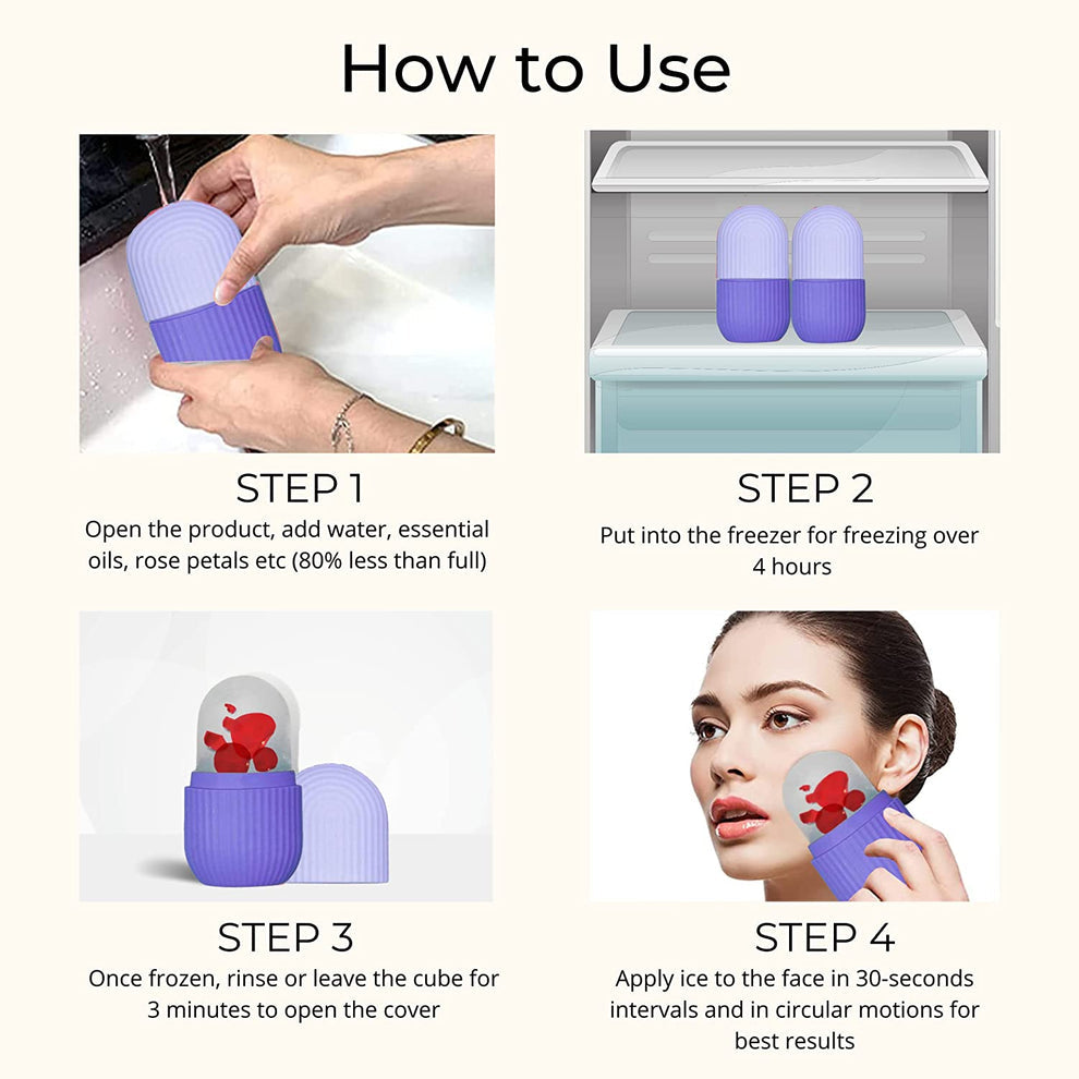 Beauty Ice Roller – Refreshing Face & Eye Massage