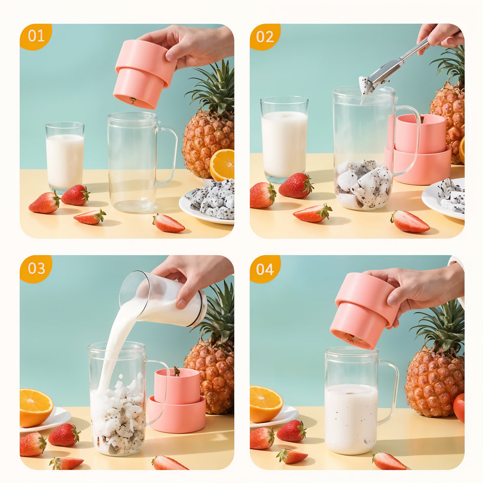 Portable Crusher Juicer – Fresh Juice Anytime, Anywhere