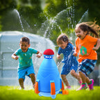 Sprinkler Rocket Launcher Summer Toy for Kids (1 Set)