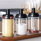 Spice Box Glass Jars – Multipurpose Masala Seasoning Box Set (1 Pc)