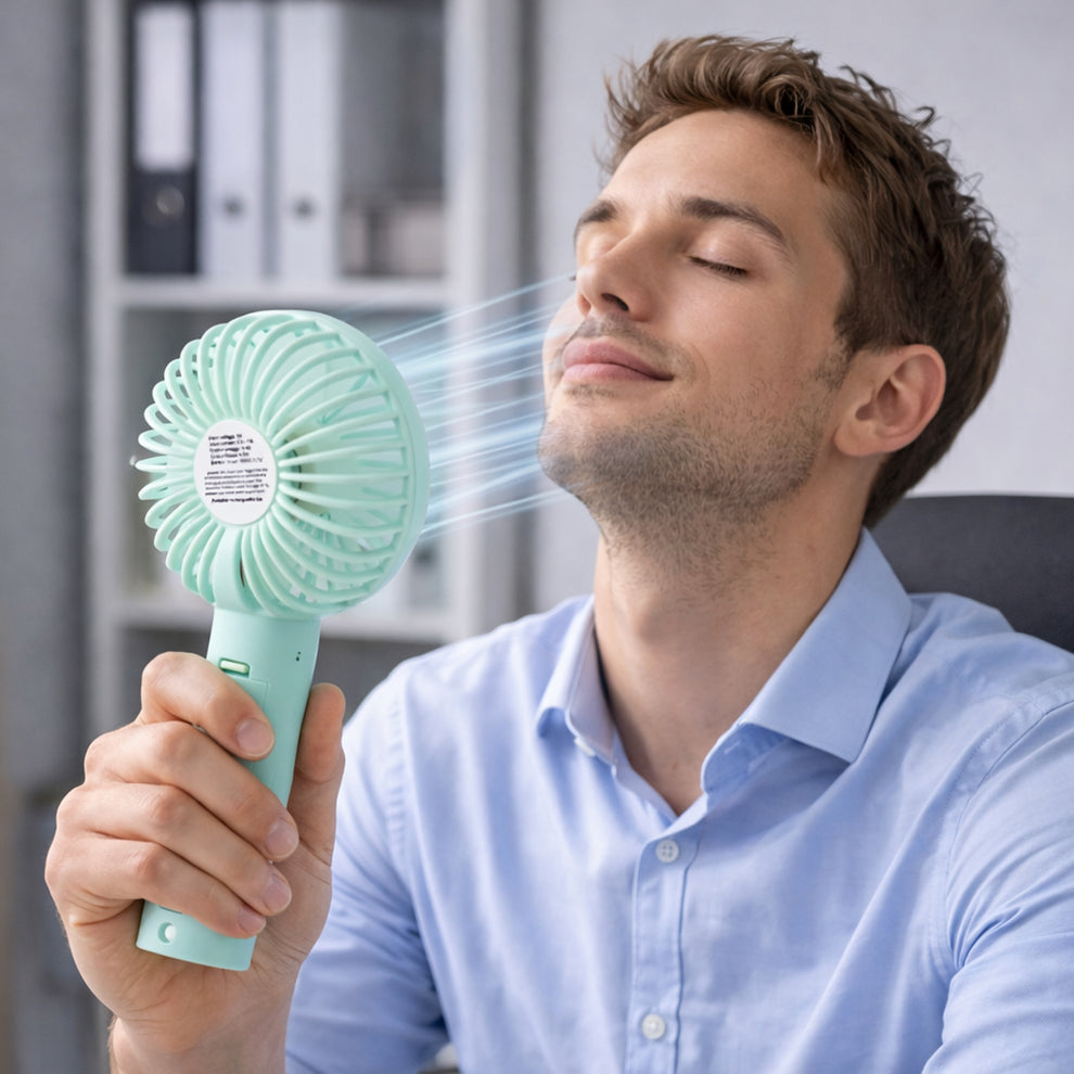 Portable Handheld Fan – Instant Cooling Anywhere