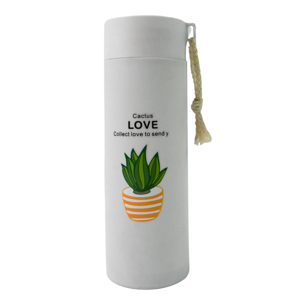 FitFuzion Outdoor Sport Glass Water Bottle – Leakproof &amp; Stylish Hydration