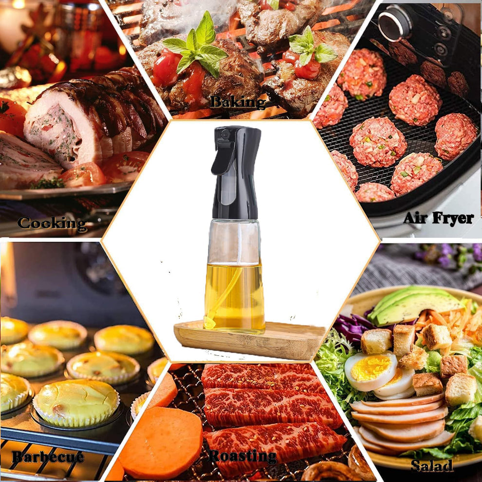 Glass Premium Oil Spray Bottle – Smart &amp; Healthy Cooking