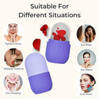 Beauty Ice Roller – Face & Eye Massager for Glowing Skin