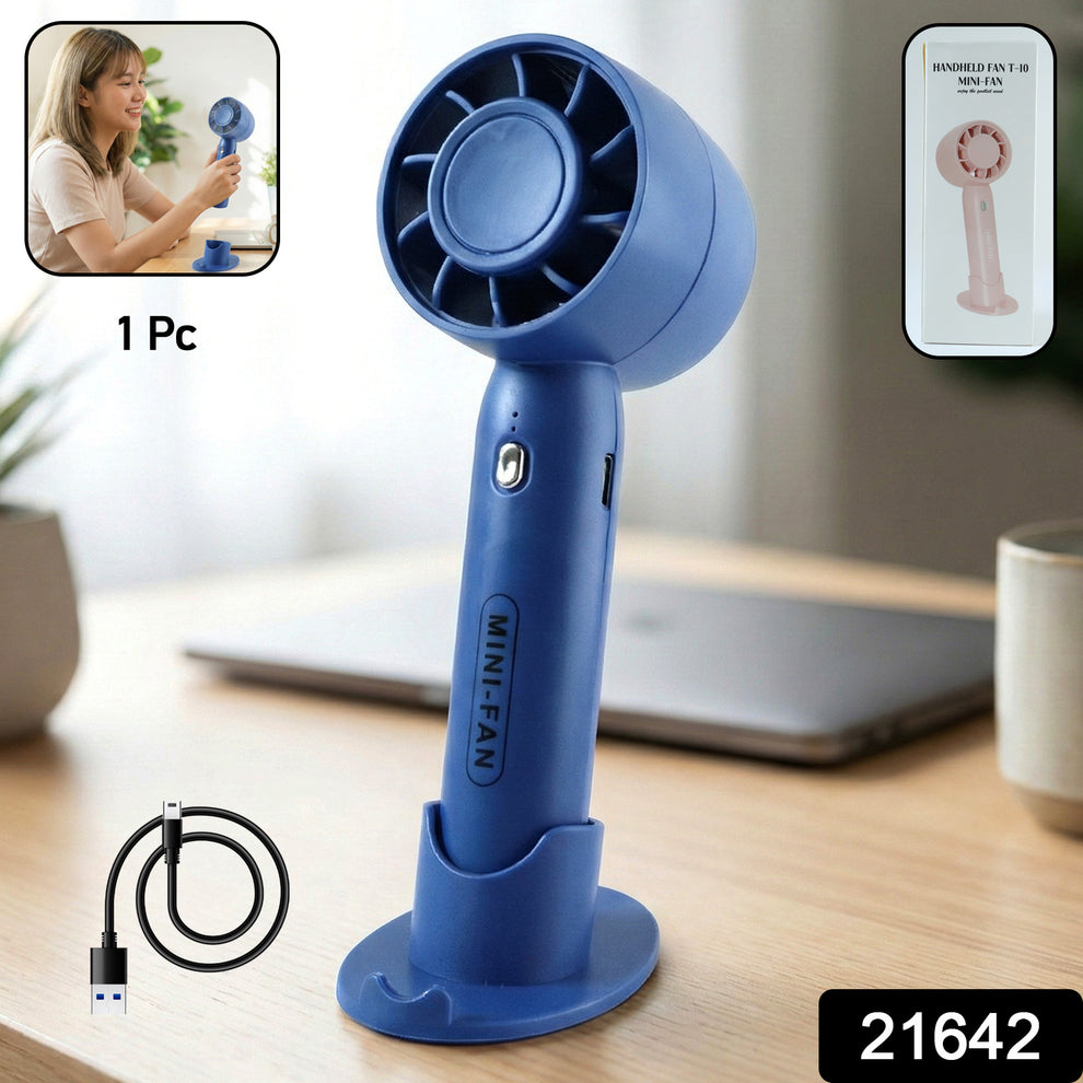 Rechargeable Mini Handheld Fan – Cool Breeze On The Go