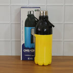 Leakproof Water Bottle with Carry Strap, Strong Lid and Easy Grip Design (1400 ML)