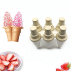 Ice Candy Maker Mold – Homemade Ice Cream Popsicle Set (6 Pc)