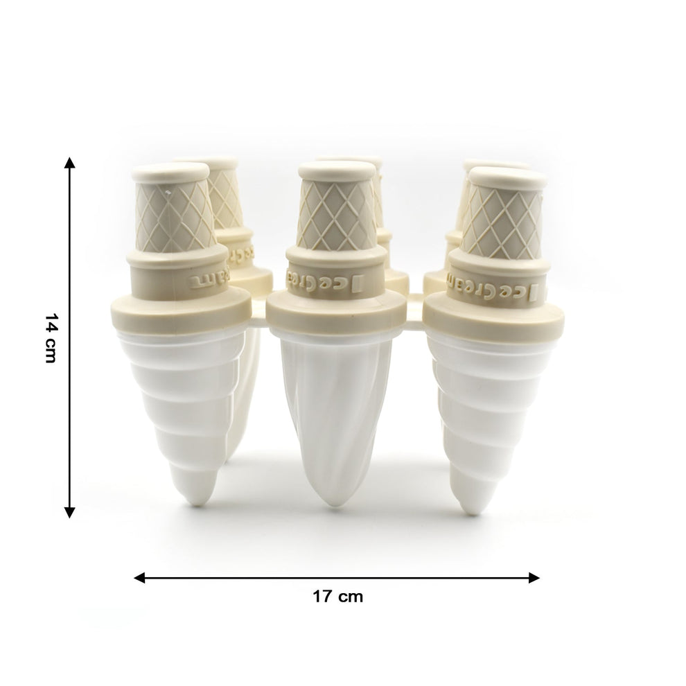 Ice Candy Maker Mold – Homemade Ice Cream Popsicle Set (6 Pc)