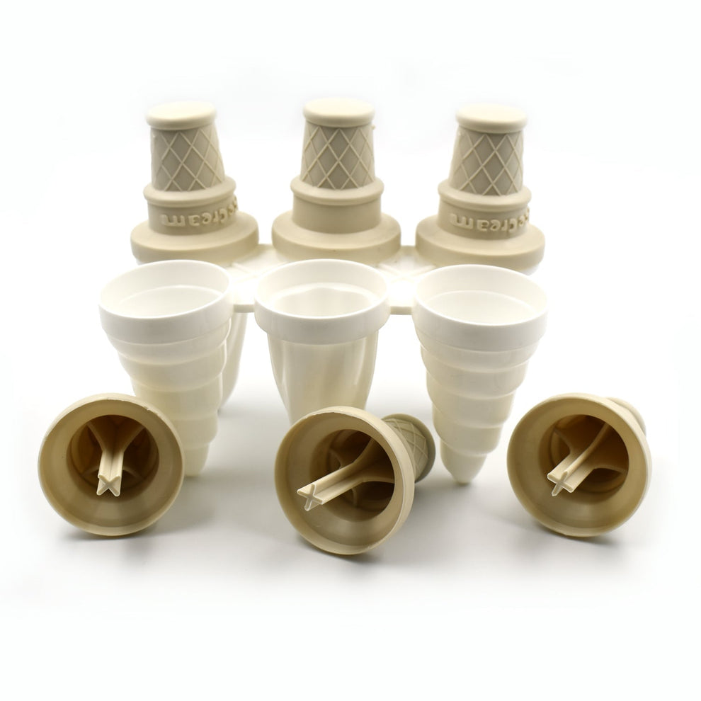 Ice Candy Maker Mold – Homemade Ice Cream Popsicle Set (6 Pc)