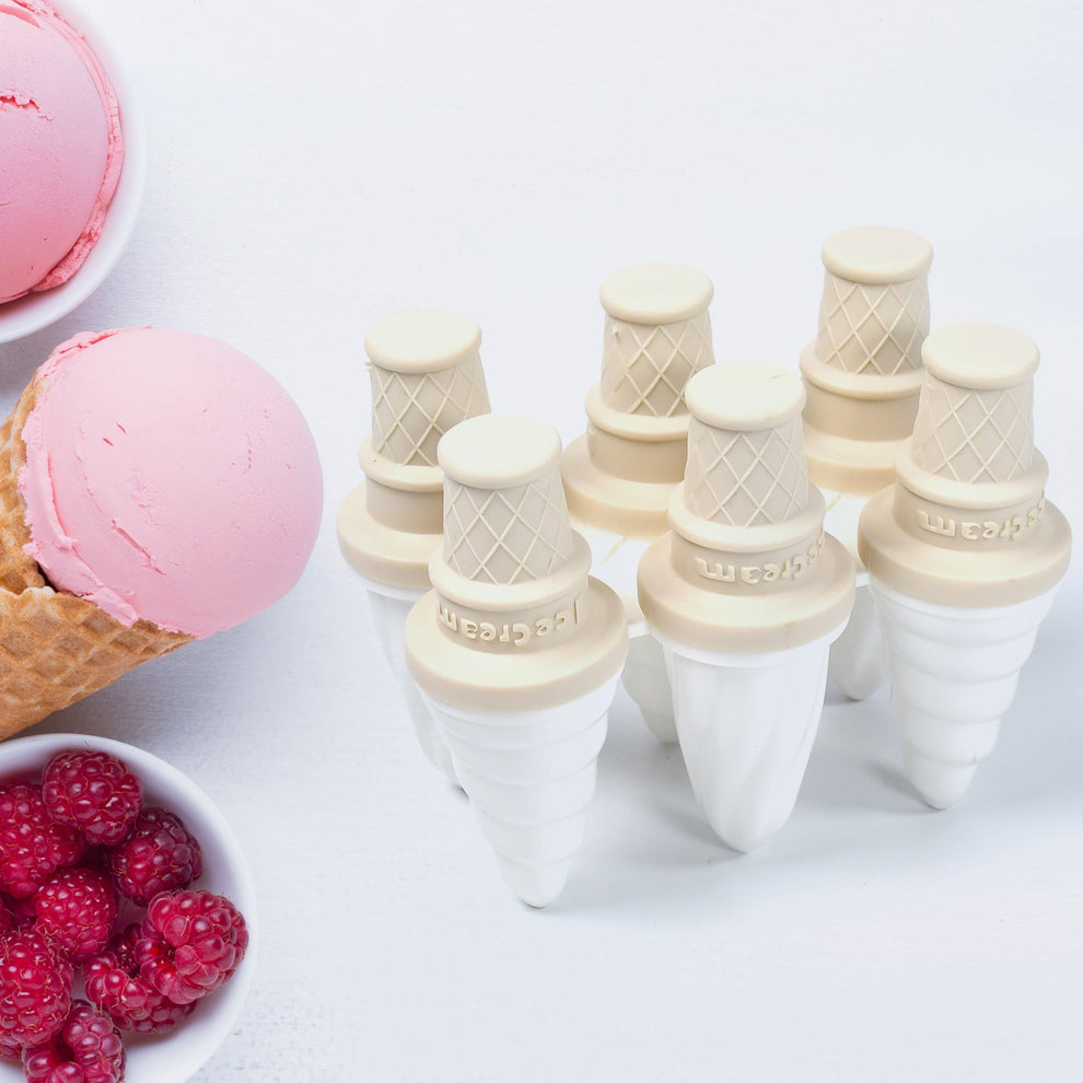 Ice Candy Maker Mold – Homemade Ice Cream Popsicle Set (6 Pc)