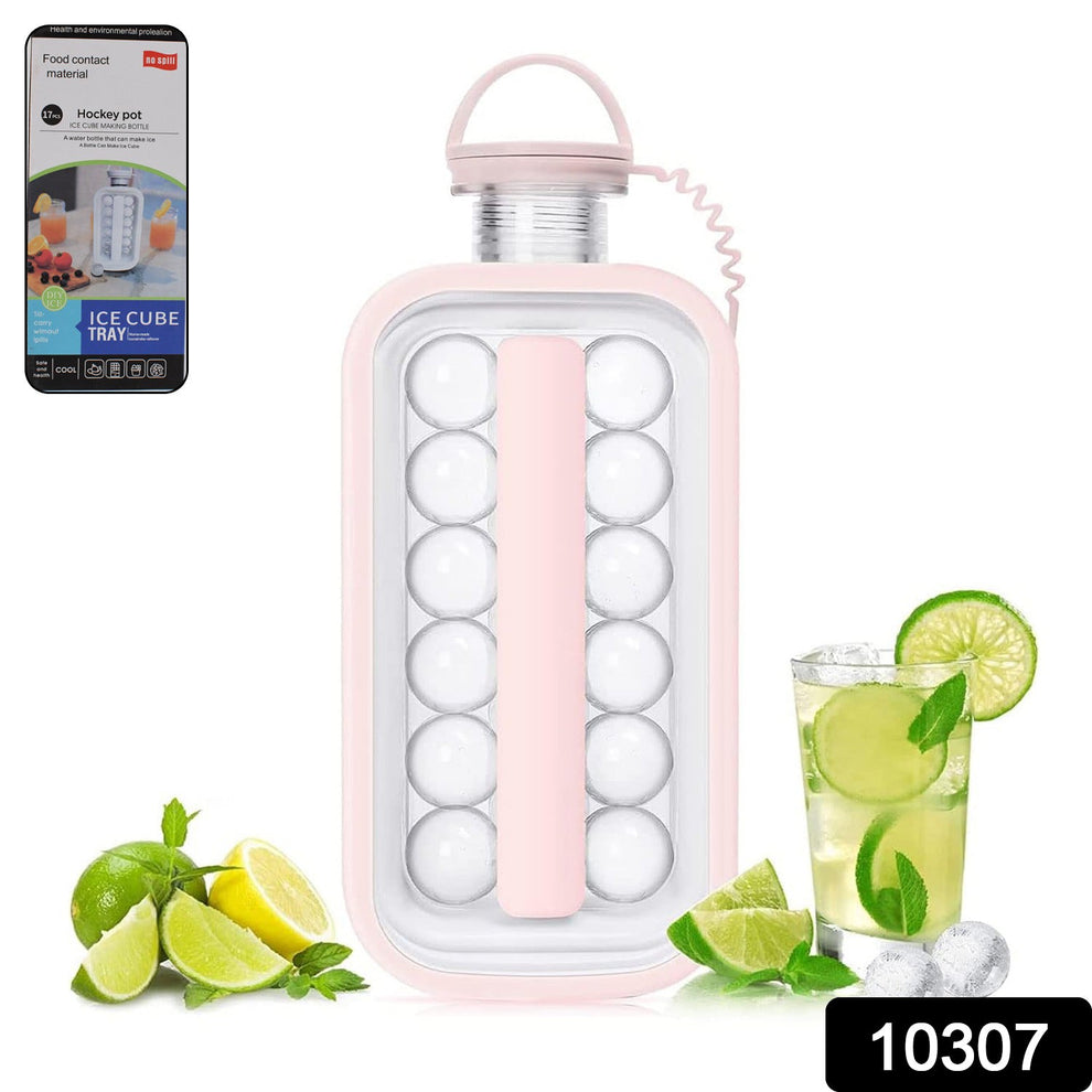 2-in-1 Portable Ice Ball Maker – 17 Round Ice Cube Mold (1 Pc)
