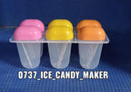 6 Pcs Multicolor Kulfi & Ice Cream Mold Set – Homemade Frozen Treats Made Easy