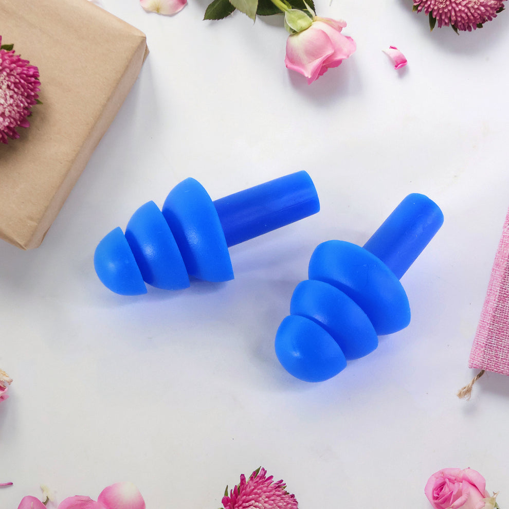 Reusable Silicone Swimming Ear Plugs (Set)