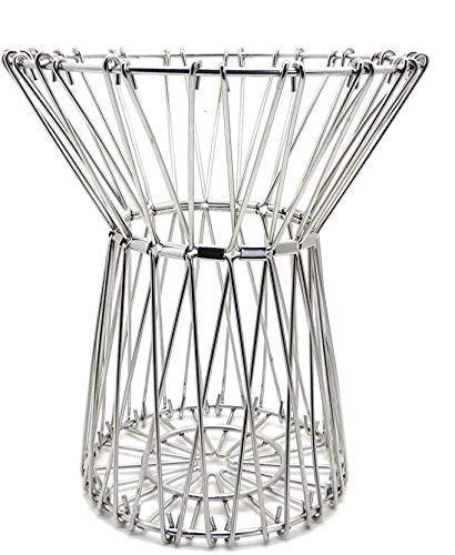 Multipurpose Fruit Basket – Stainless Steel Wire Bowl (Foldable)