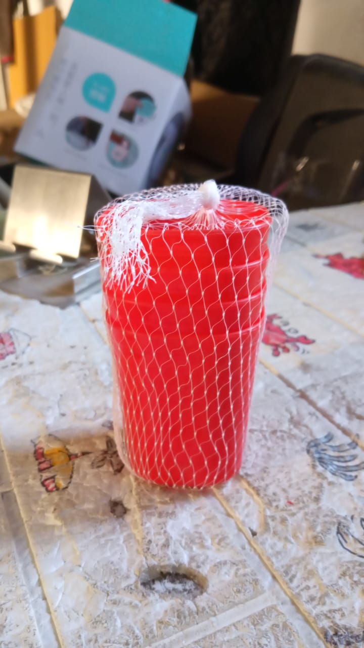 Plastic Drinking Glass Set – For Milk, Water &amp; Juice (Pack of 4)