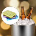 Silicone Ice Cube Tray – 24 Cavity Multicolor Ice Mold