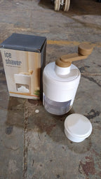 Portable Gola Maker and Ice Crusher | Manual Shaved Ice & Smoothie Machine