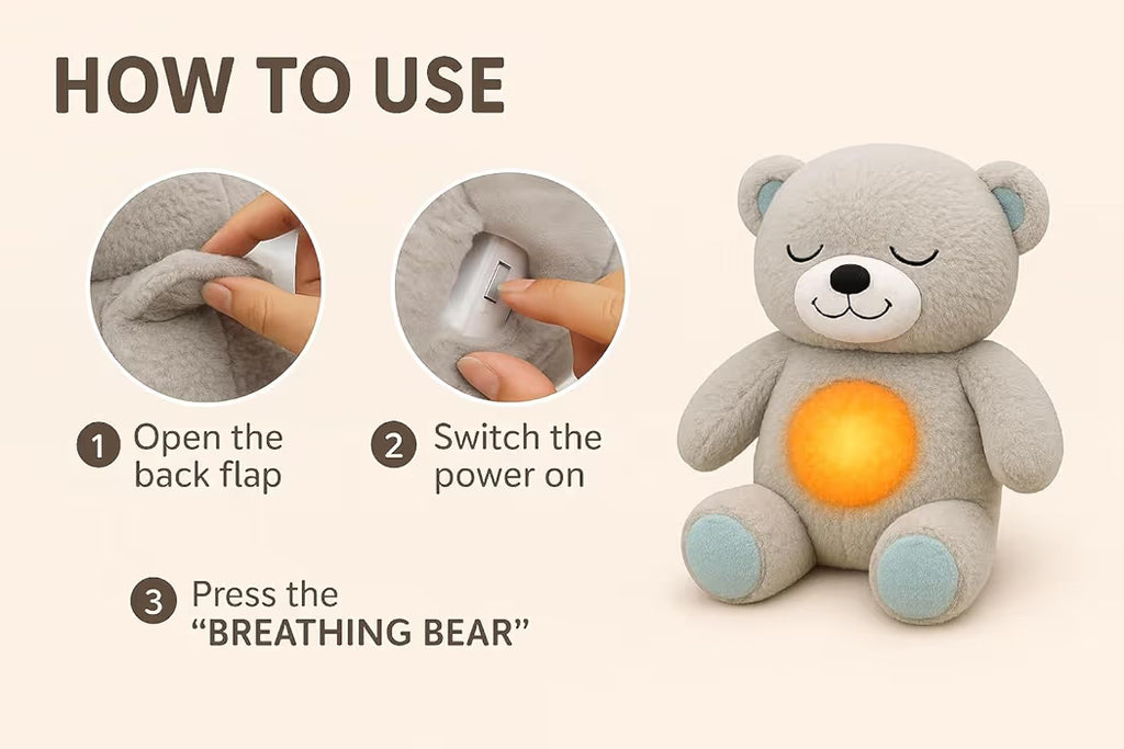 MOROVIK Teddy Bear Toy – Light, Music & Endless Fun for Kids