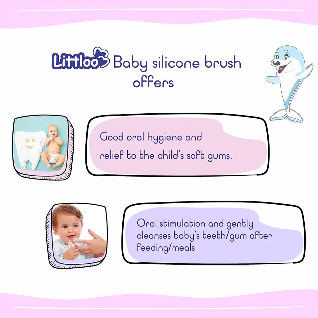 Littloo Baby Finger Toothbrush