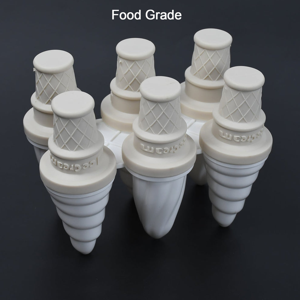 Ice Candy Maker Mold – Homemade Ice Cream Popsicle Set (6 Pc)