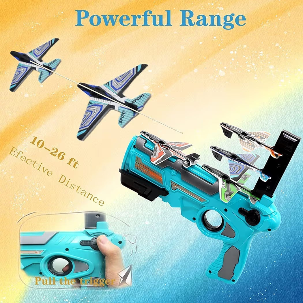 Airplane Launcher Toy – Shoot, Fly Enjoy High-Speed Fun
