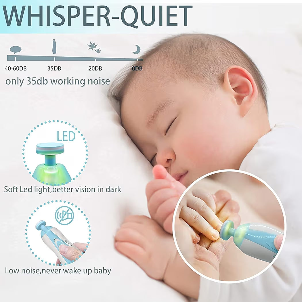 Baby Nail Trimmer New Born with Lights