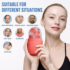 Face Ice Roller for Men & Women – Reusable & Unbreakable Face Massager for Glowing Skin (pack of 2)