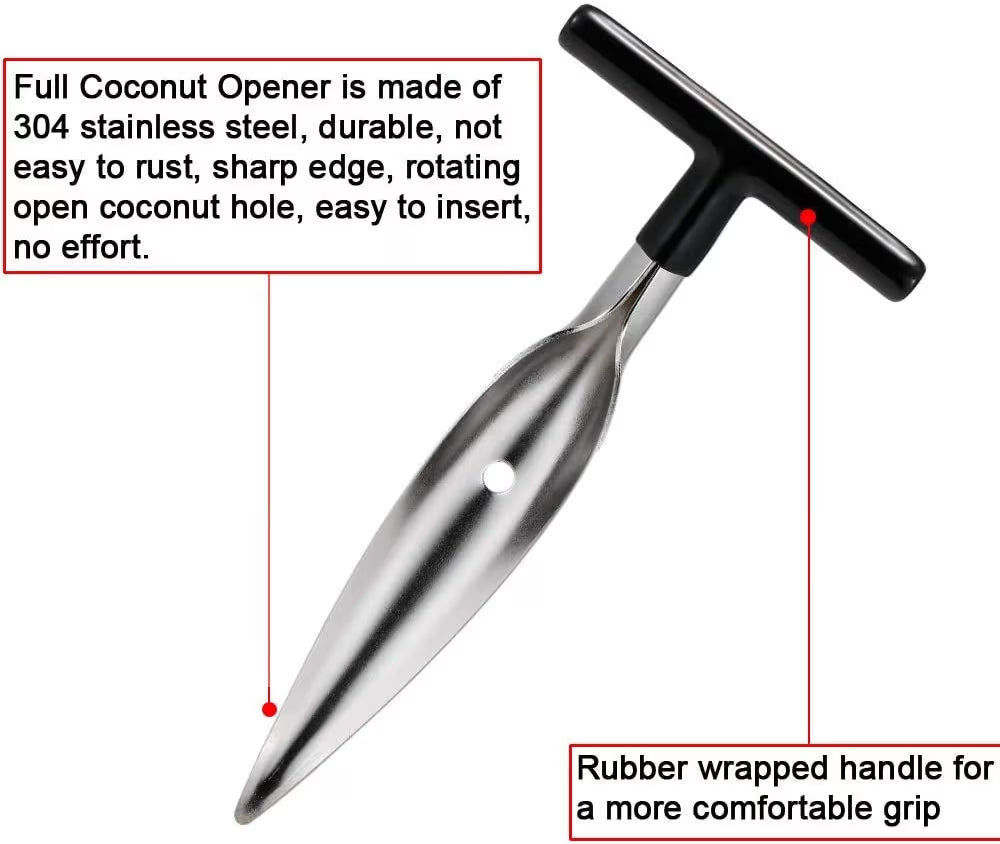 Coconut Opener Tool – Open Coconuts Easily in Seconds