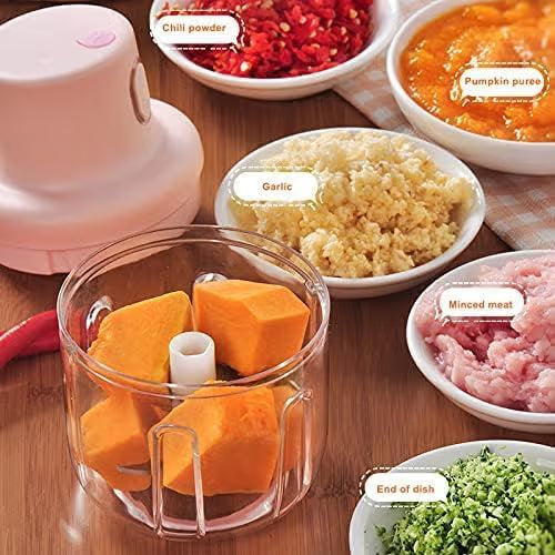 Electric Mini Chopper – Quick Chopping in One Touch
