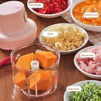 Electric Mini Chopper – Quick Chopping in One Touch