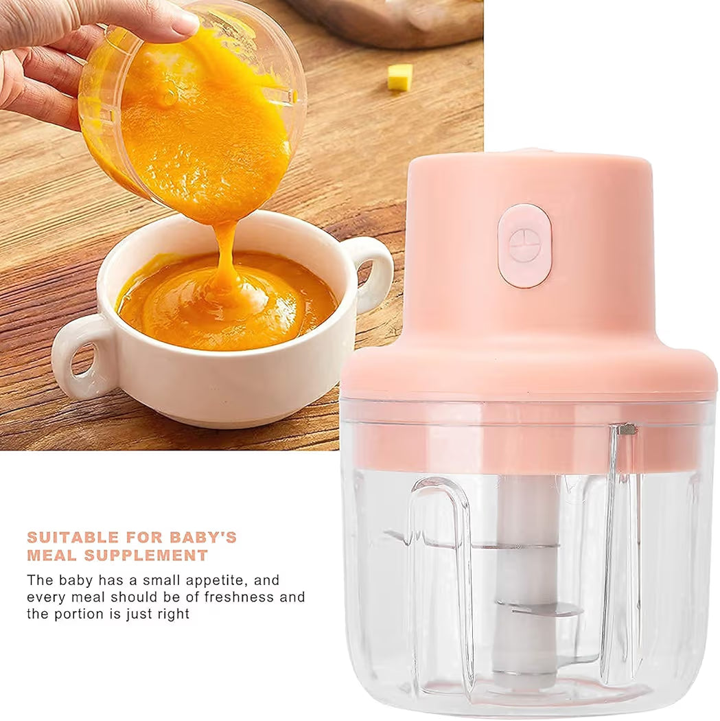 Electric Mini Chopper – Quick Chopping in One Touch