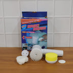 5 in 1 Electric Spin Cleaning Brush with Replaceable Heads