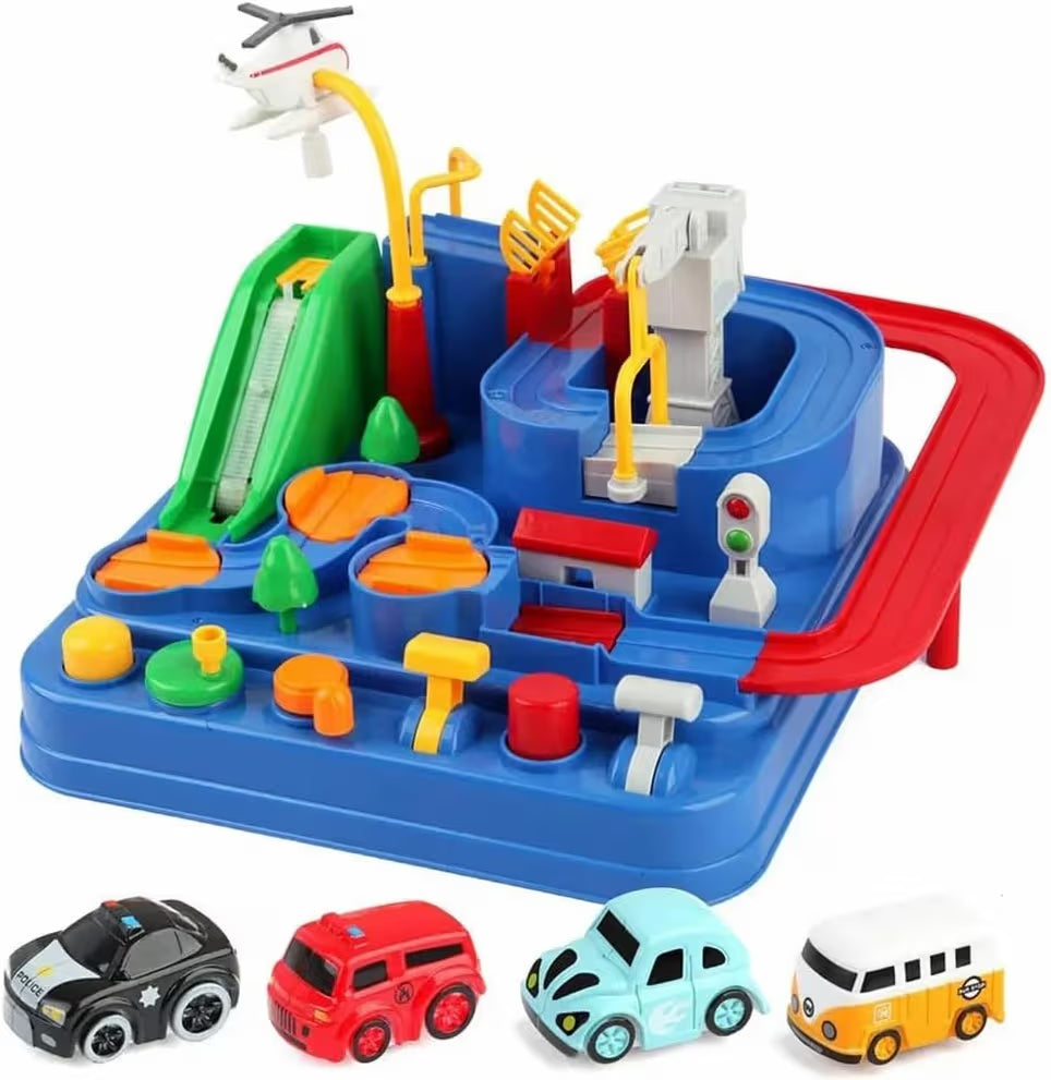 Storio Car Race Track – High-Speed Racing Fun for Kids