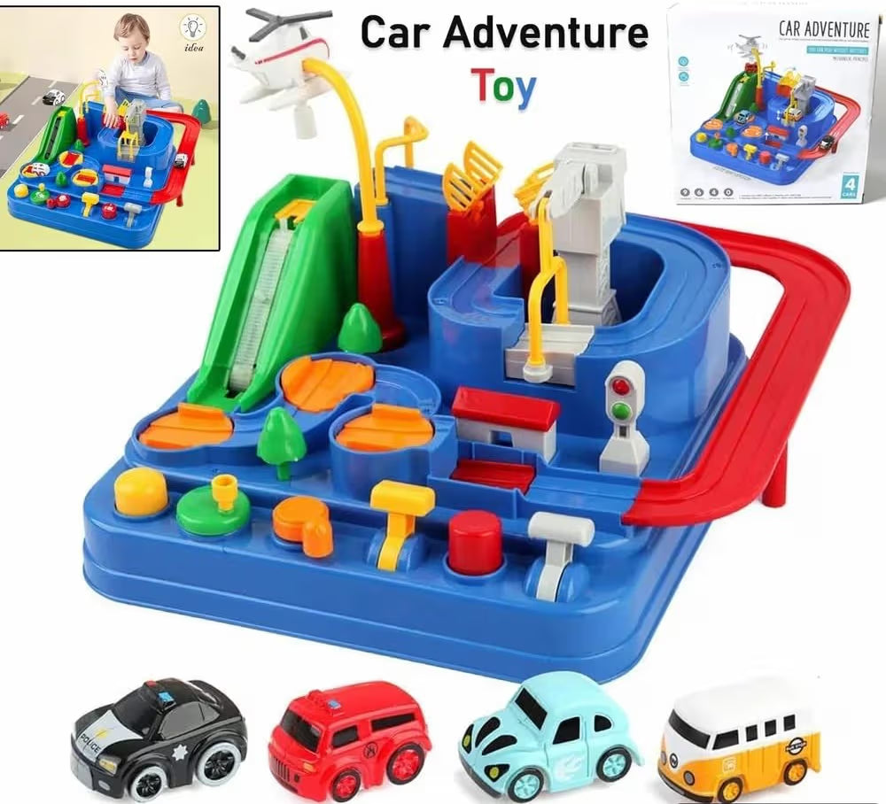 Storio Car Race Track – High-Speed Racing Fun for Kids