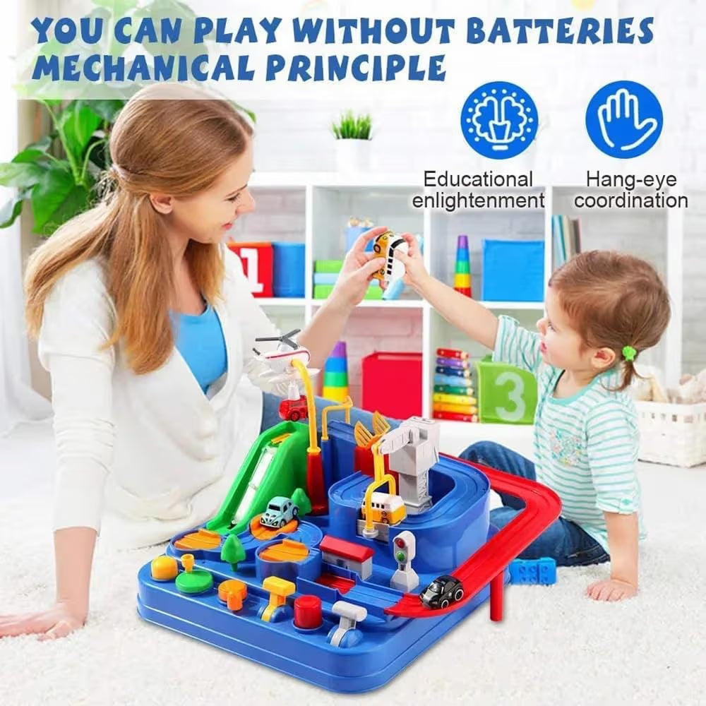 Storio Car Race Track – High-Speed Racing Fun for Kids
