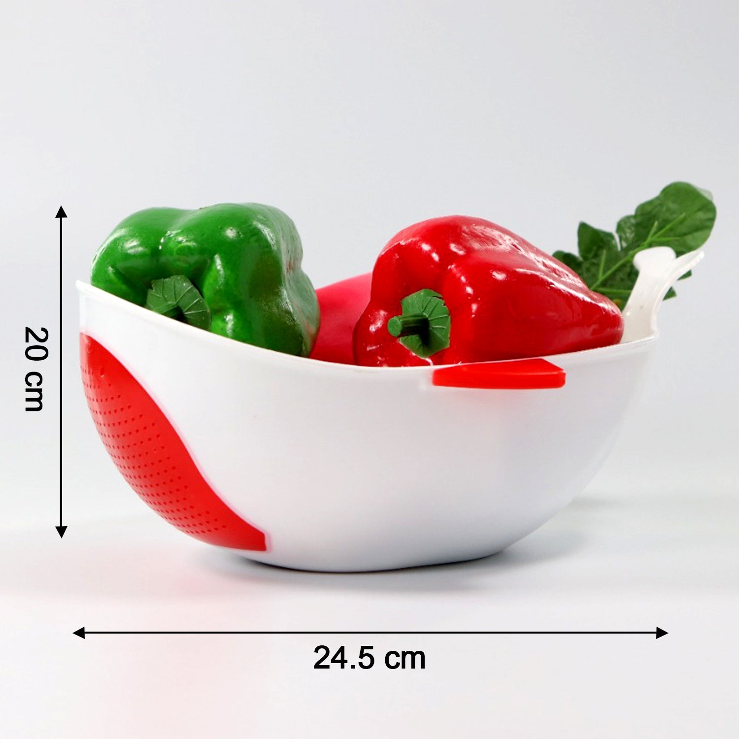Fish-Shaped Rice & Vegetable Drainer For Washing And Draining