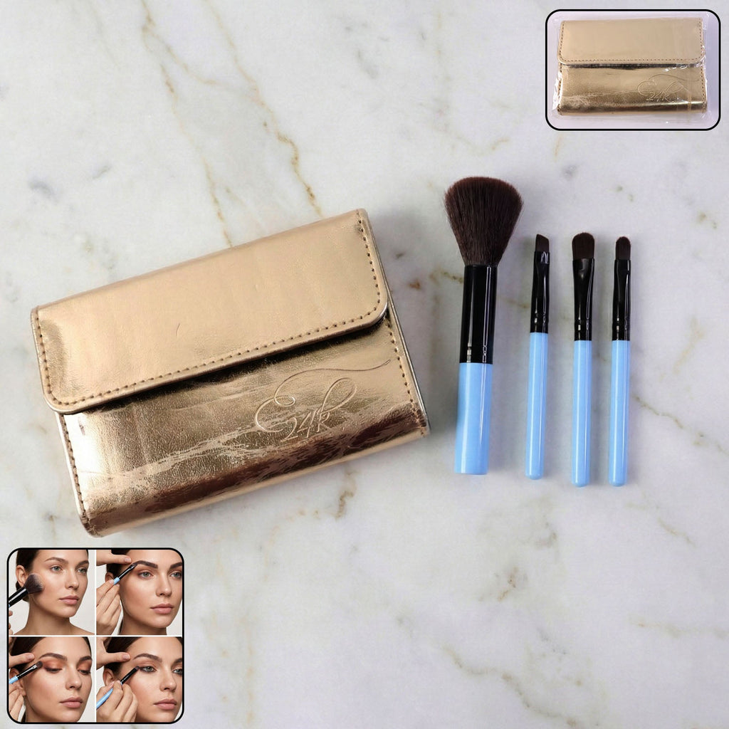 4-In-1 Professional Makeup Brush Set