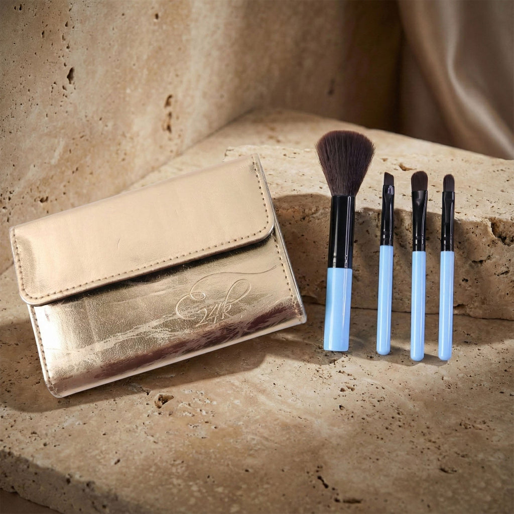 4-In-1 Professional Makeup Brush Set