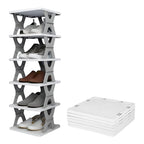 Foldable Shoe Rack (1 Pc, 6 Layers)