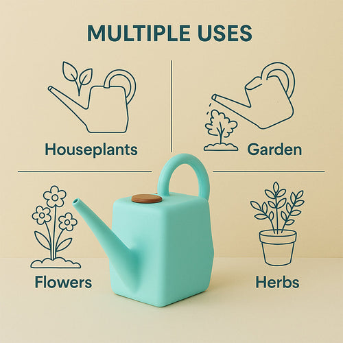 2 Litre Heavy-Duty Gardening Watering Can