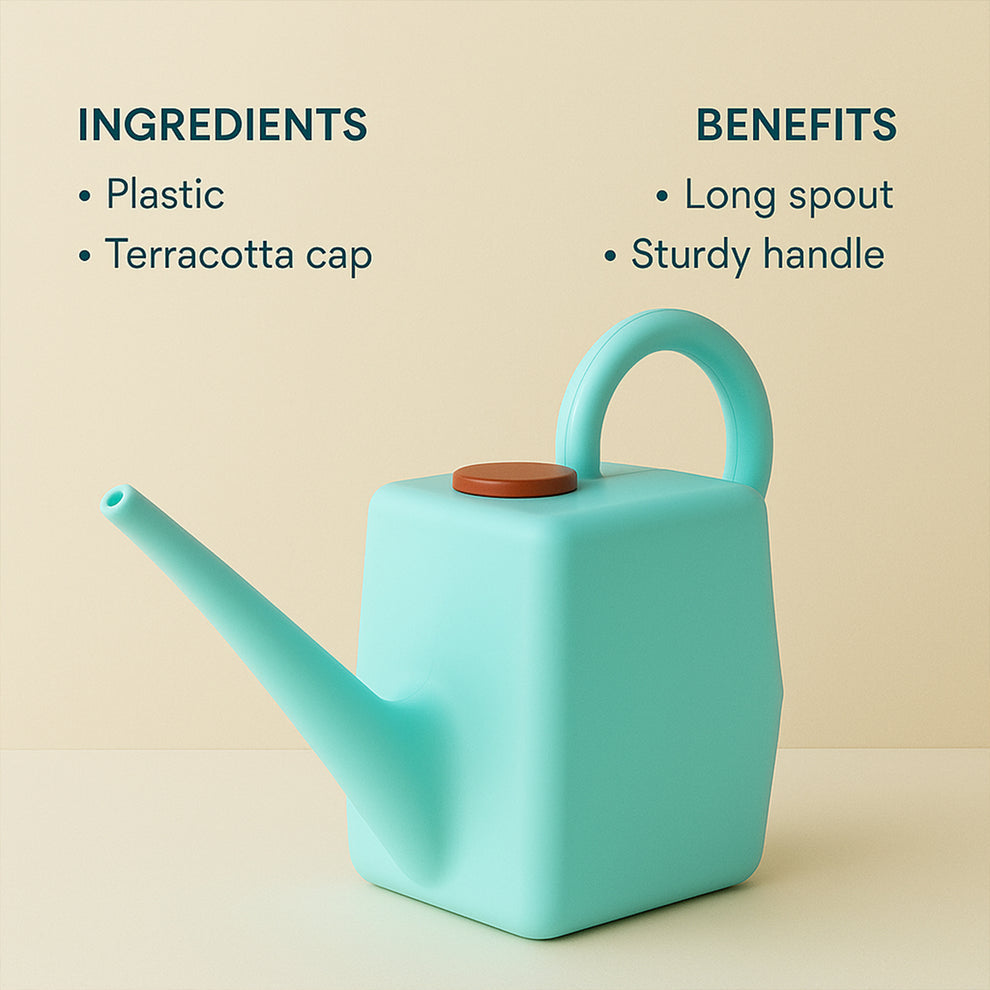 2 Litre Heavy-Duty Gardening Watering Can