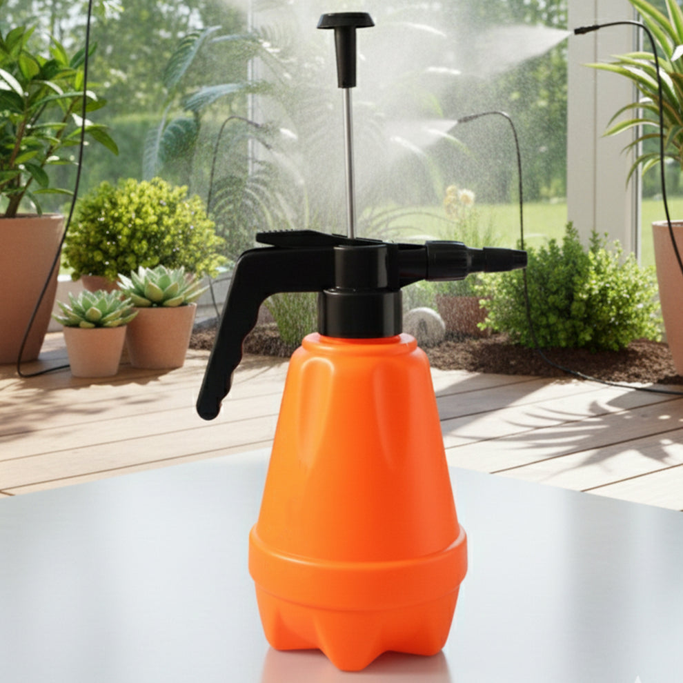 1.5l Heavy-Duty Pressure Spray Bottle With Adjustable Nozzle