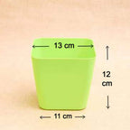 Pots Square Shape For Indoor / Outdoor Gardening
